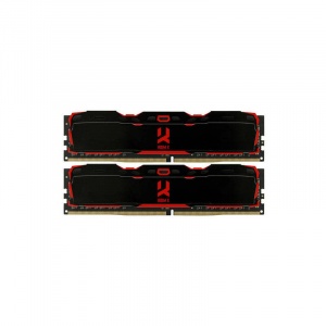 GoodRam IRDM X Black 16GB DDR4 Dual Channel Kit (IR-X3000D464L16S/16GDC)