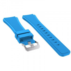 Very Dream Curea silicon compatibila Huawei Watch GT 2 46mm, telescoape QR, Lite blue