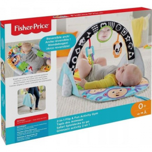 Fisher Price Saltea 2 in 1 pliabila cu activitati