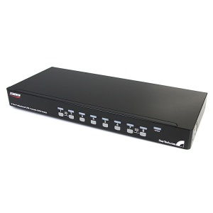 StarTech.com 8 Port 1U Rackmount USB KVM Switch with OSD SV831DUSBU