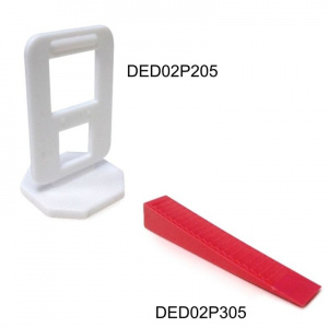 Dedra DED02P305 Set 50 pene sistem nivelare gresie si faianta