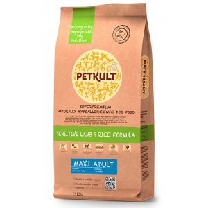 Petkult Sensitive Maxi Adult Lamb&Rice 12kg