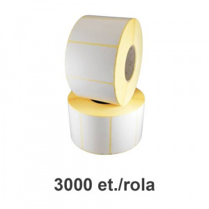 ZINTA Role etichete termice 50x32mm, Top Thermal, 3000 et./rola - 50X32X3000-TTH