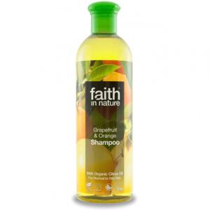 faith in nature Sampon, cu grapefruit si portocale, pt. par normal sau gras, 400 ml
