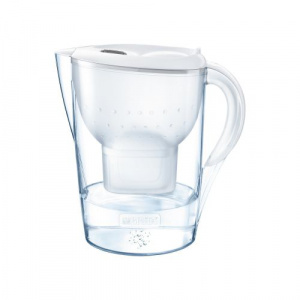 Brita Cana pentru filtrare apa BR1026441, 2.4 L (Alb/Transparent)