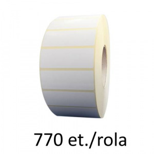 ZINTA Role etichete semilucioase 80x50mm, 770 et./rola - 80X50X770-SGP