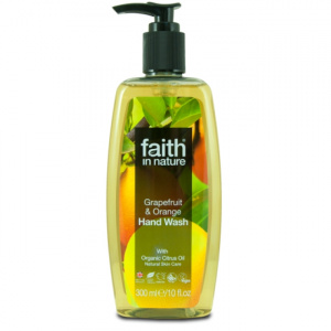 faith in nature Sapun lichid, cu grapefruit si portocale, 300 ml