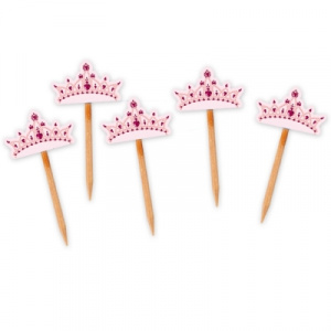 Big Party Scobitori Decorate Princess; 4.5 x 6.5 cm 25 buc/Set BP73252