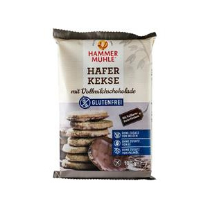 Hammer Muhle Fursecuri din Ovaz Fara Gluten cu Ciocolata cu Lapte 100gr
