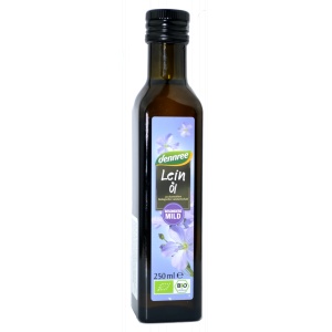 dennree Ulei De In Nativ Presat La Rece Ecologic/Bio 250ml