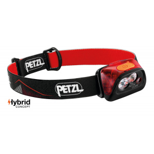Petzl Actik Core Hybrid - Negru/Rosu (2019)