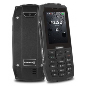MyPhone Hammer 4 2G, Dual SIM (Negru)