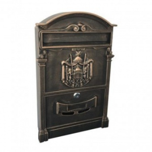 Strend Pro Cutie postala Antique, aluminiu, 410x255x90 mm