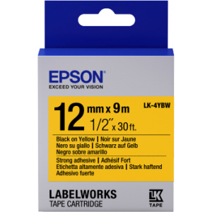 Epson LK-4YBW label-making tape