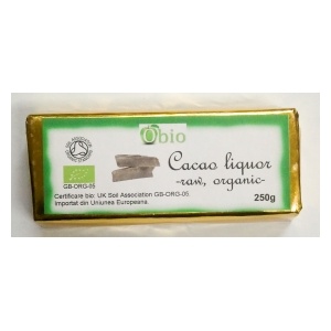 Obio Cacao liquor raw bio 250g