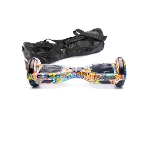 Freewheel Hoverboard Electric F1 Complete Graffiti Albastru