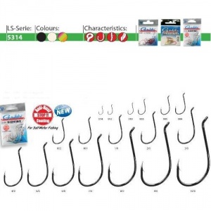 Gamakatsu Carlig FORJAT TRATAT LS-5314F NR.3/0