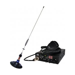 PNI Kit statie radio auto CB Escort HP 8000 ASQ si Antena CB