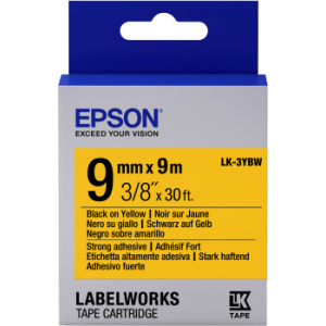 Epson LK-3YBW label-making tape