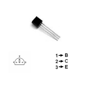OPPO Tranzistor pnp 150v 0,05a 1w 200mhz