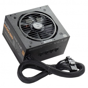 EVGA 600BQ, 80+ Bronze, 600W 110-BQ-0600-K2