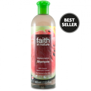 faith in nature Sampon, cu pepene, pt. par normal sau uscat, 400 ml