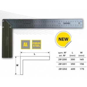 Topmaster Echer din aluminiu 350mm 281201