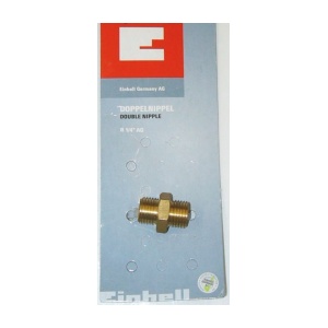Einhell Conector dublu R 1/4 Inch pentru conectare furtune presiune 4139620