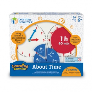 Learning Resources Invatam totul despre timp - Fractii 2541