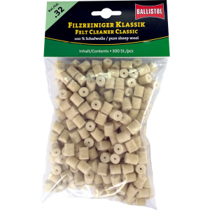 Ballistol Pelete Lana Pentru Curatat Teava Cal. 8X57/8X64/8X68 300 Buc