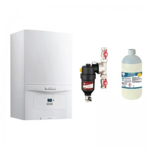 Vaillant EcoTEC PURE VUW 286/7-2 28 kW + Filtru anti-magnetita Chemstal Cleanex MAG HF 3/4