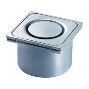 Kessel Piesa superioara de montaj, Ø125, SYSTEM 125, gratar Spot Design, pentru corp sifon