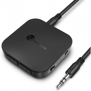 Taotronics Adaptor bluetooth 2 in 1, Bluetooth 5.0, 10 m, conectare 2 casti