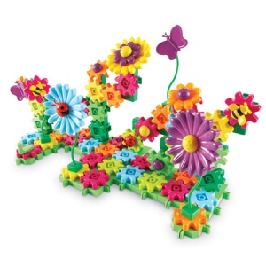 Learning Resources Set de constructie - Gears! Floral 9214