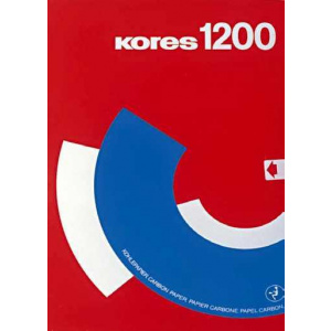 Kores Hartie copiativa, 100 coli/top, albastru