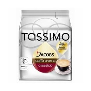 Jacobs Capsule Tassimo Caffe Crema Classico 16 Capsule 112 g