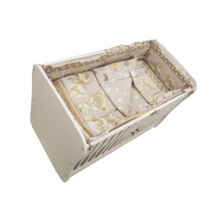 MyKids Lenjerie Teddy Hug Maro M2 4+1 piese 120x60