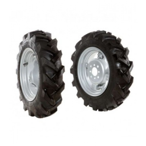 Bertolini Set roti cauciuc 4.00-10 ajustabile