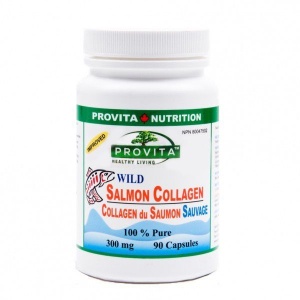 Provita Colagen Pur din somon salbatic 300mg 90 capsule