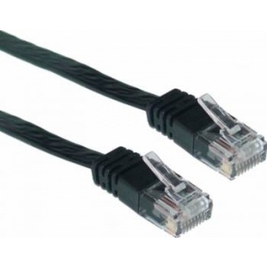 Spacer UTP cat. 5E 5m Negru sp-pt-cat5-5m-bk