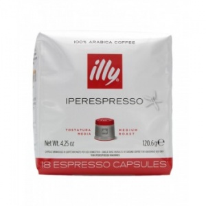 Illy Capsule Iperespresso Cube Medium Roast-18 capsule