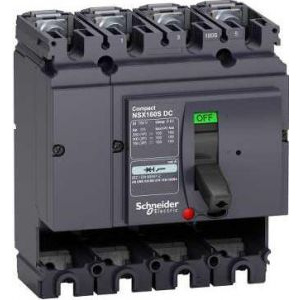 Schneider Electric Intr Aut Nsx 160S Dc 4P 100Ka Fara Decl LV438119 -