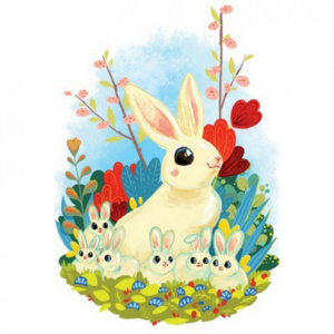 Mink Felicitare - Bunny