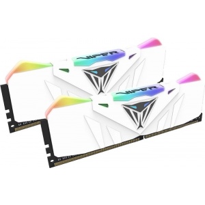 Patriot Memory Viper RGB White 16GB DDR4 3200MHz CL16 1.35V Dual Channel Kit PVR416G320C6KW