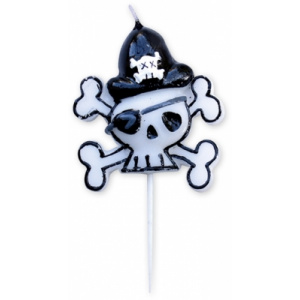 Big Party Lumanare decorativa Pirati 9 cm BP73255