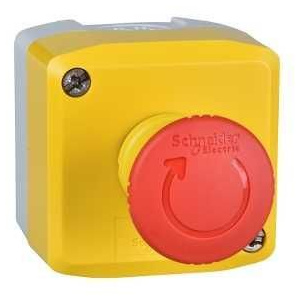 Schneider Electric Cutie Galbena 1 Buton Urgenta XALK178FH29 -