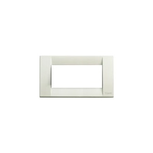Vimar Placa ornament IDEA Classica Metal Ivoire 4 module