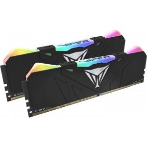 Patriot Memory Viper RGB Black 16GB DDR4 3200MHz CL16 1.35V Dual Channel Kit PVR416G320C6K