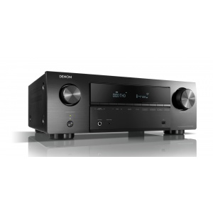 Denon Receiver AV 5.2 AVR-X550BT, 130W per channel, Bluetooth®, HDR, Auto Setup, Eco mode, Remote App