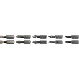 YATO Set 10 Biti PH1,2,PZ1,2 1/4 25mm YT-04822